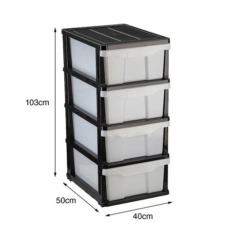 4 tier drawer storage organiser.